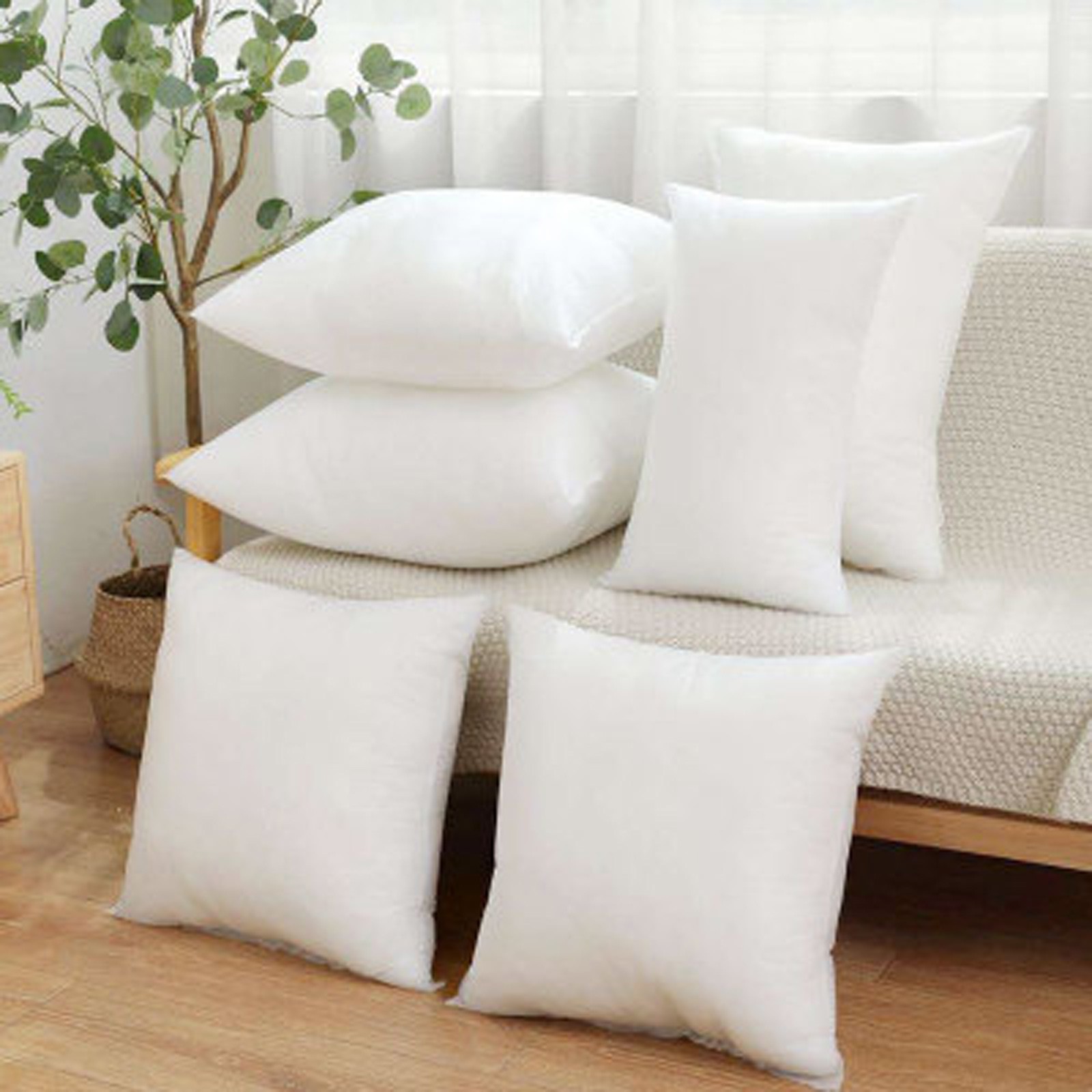 Pillow Insert 18X18 - Casa hotel travesseiro enchimento interno algodão-acolchoado