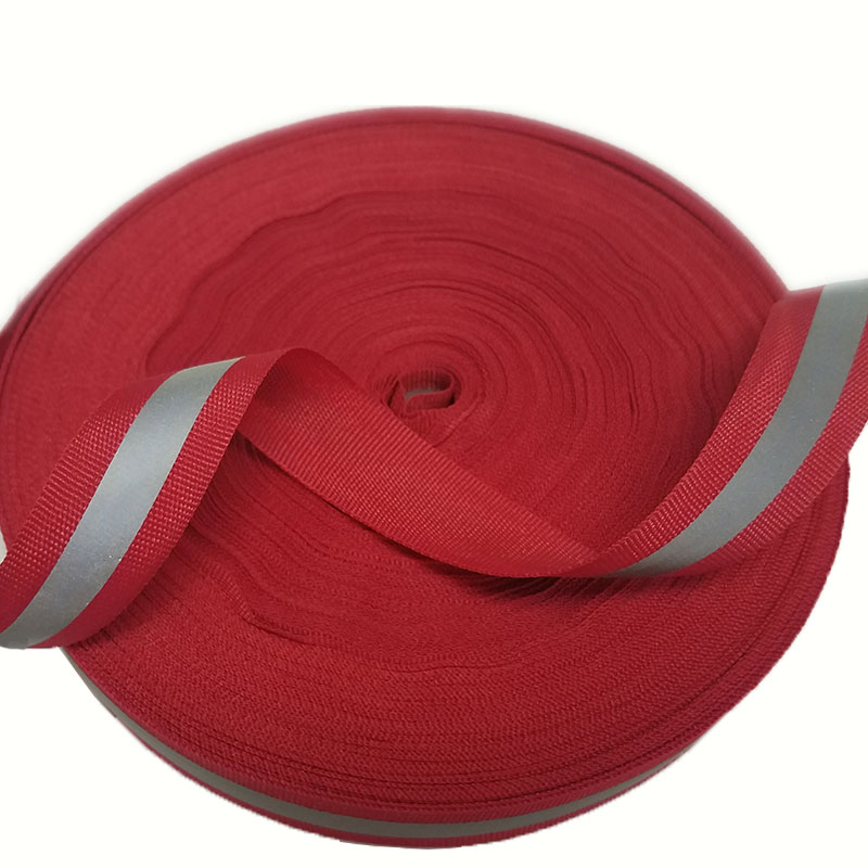 Home Textiles Factory - Alta qualidade 16mm poliéster reflexivo bia