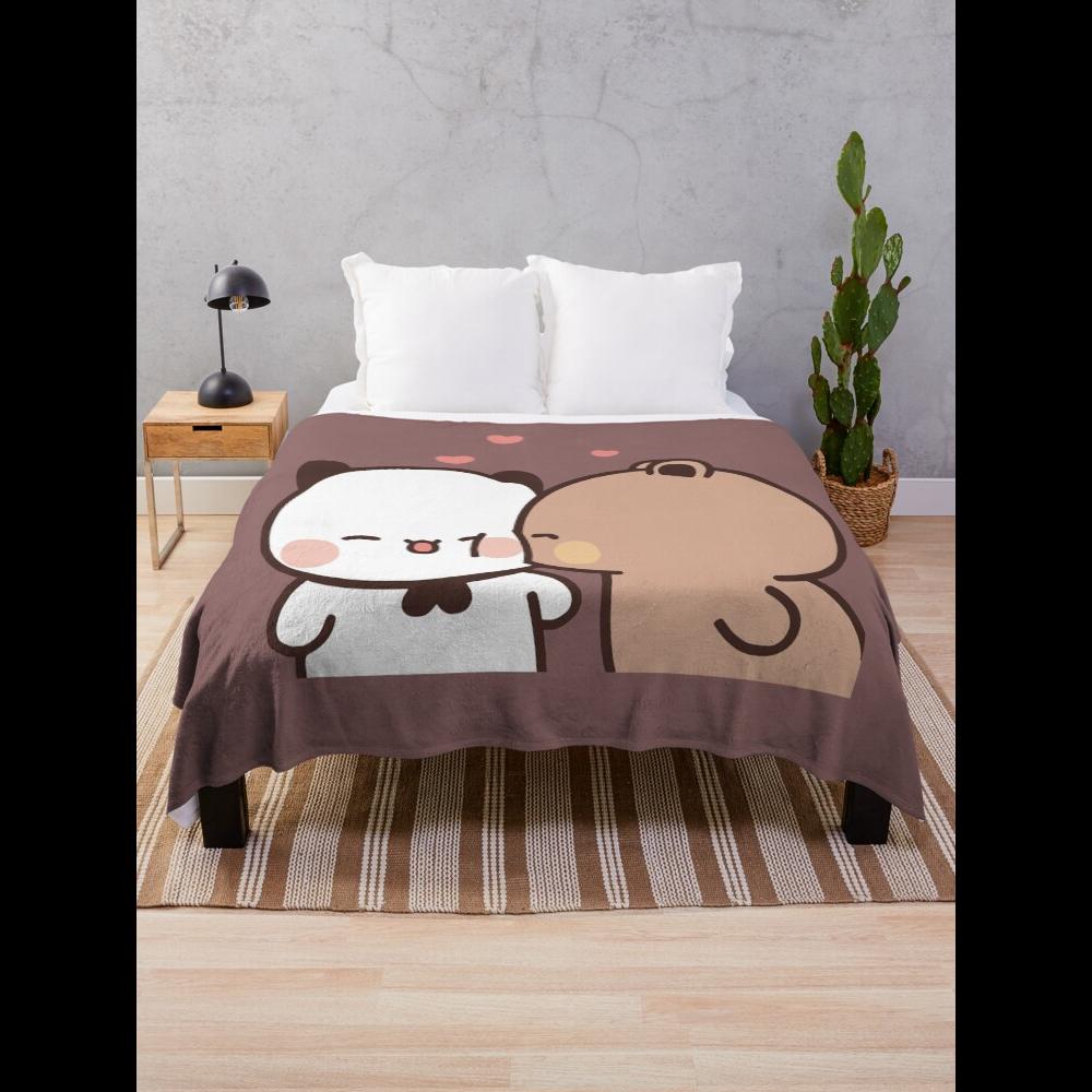 Home Textiles Throw - Amor beijo de dudu urso para