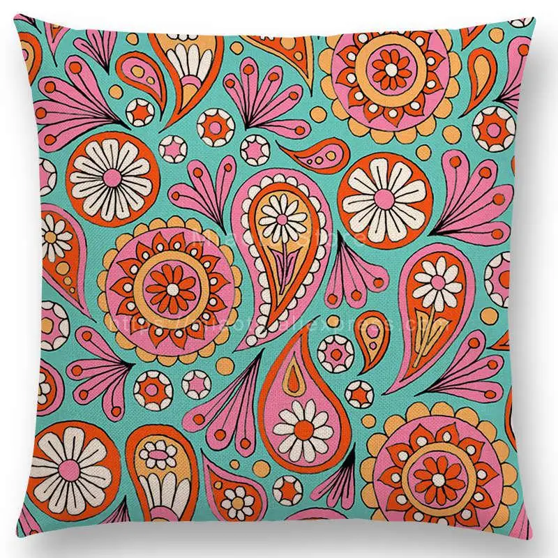 Sunrise Home Textiles & Apparel - Chegadas boho colorido nascer do sol