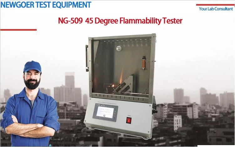 Home Textiles Factory - Testador de Inflamabilidade a 45 Graus,