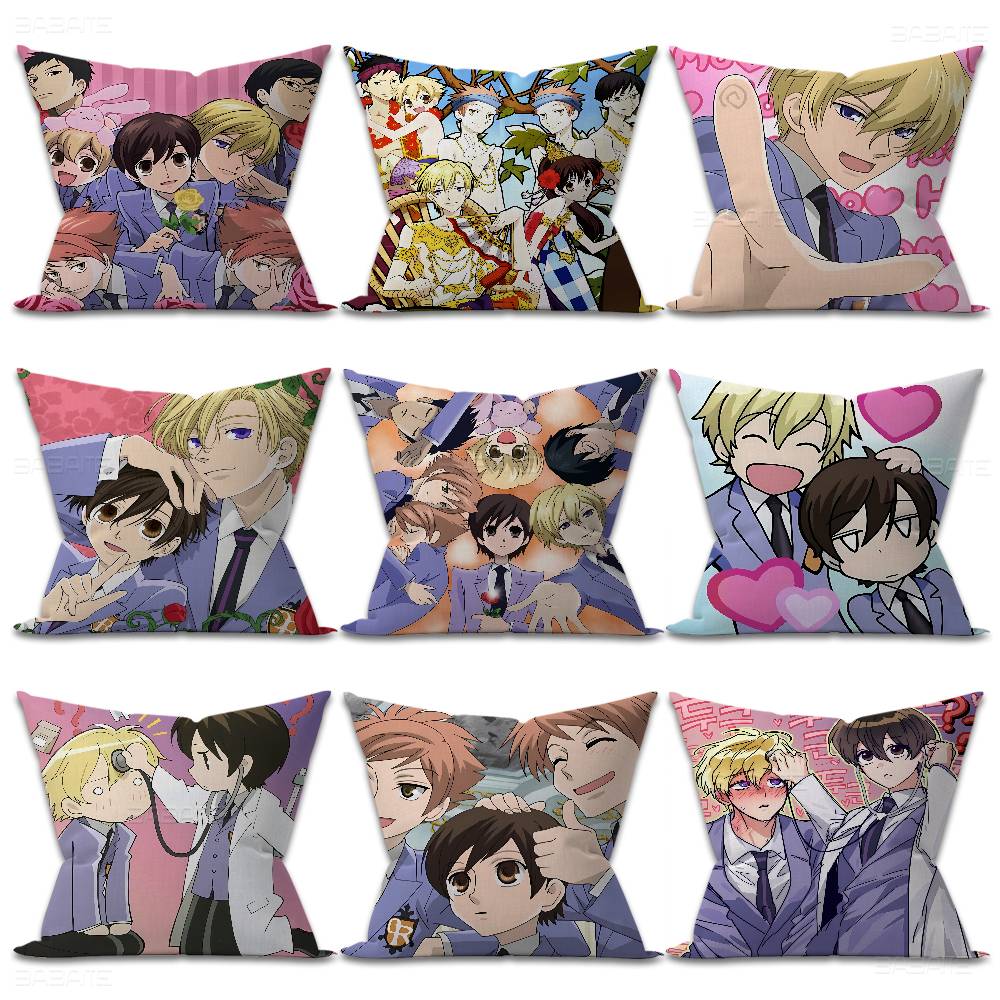Home Textiles Throw - Capa de Almofada Ouran High School