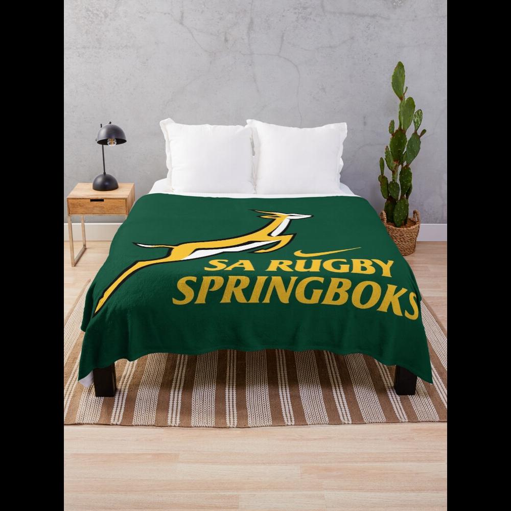 Home Textiles Throw - Springbok Rugby Throw Blanket Design oficial