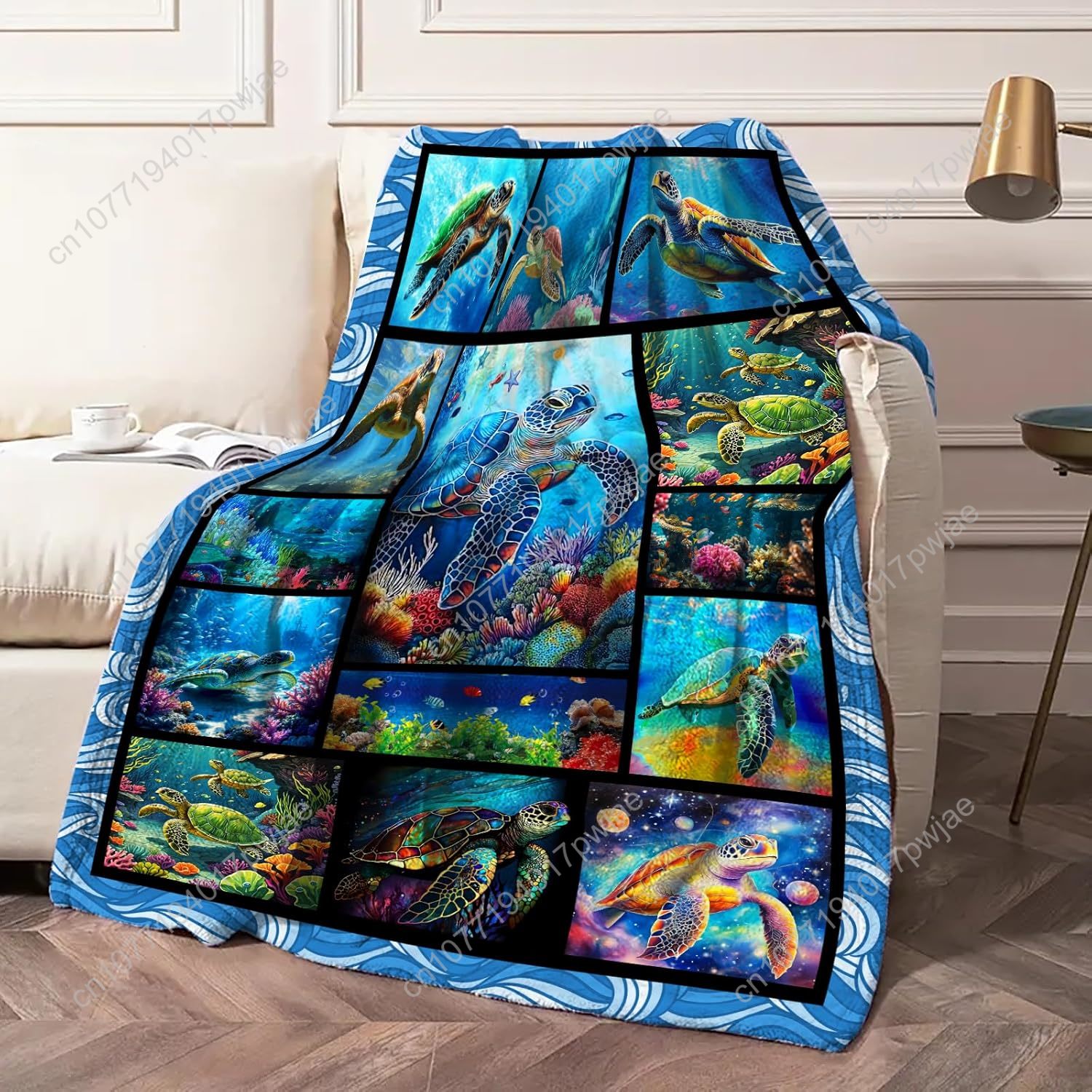 Cobertor de flanela de tartaru - Home Textiles Throw avaliação e preço