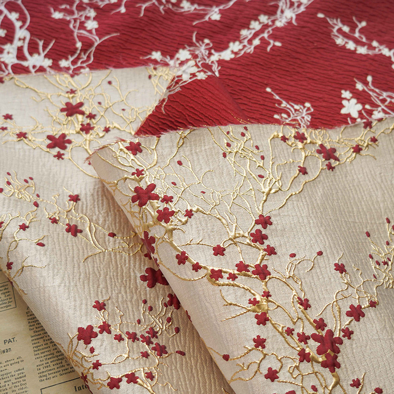 Luxo vermelho flor de ameixa t - Home Textiles Luxury avaliação e preço