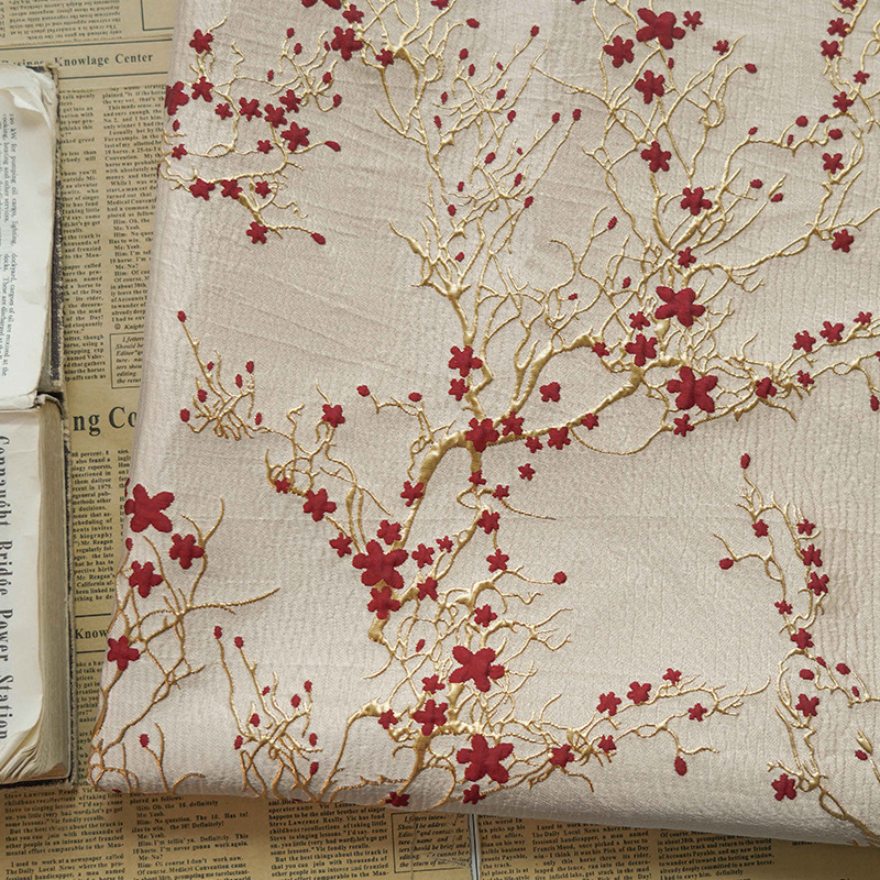 Luxo vermelho flor de ameixa t - Home Textiles Luxury avaliação e preço