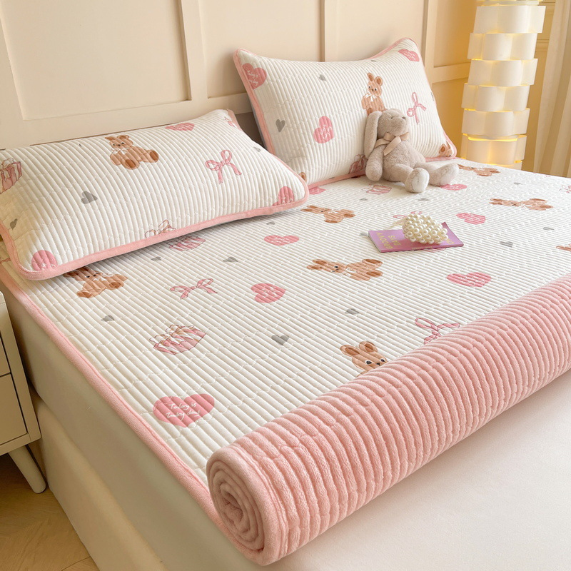 Colchão acolchoado de veludo d - Home Textiles Luxury avaliação e preço