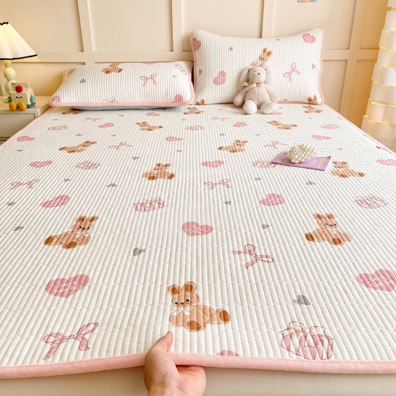 Colchão acolchoado de veludo d - Home Textiles Luxury avaliação e preço