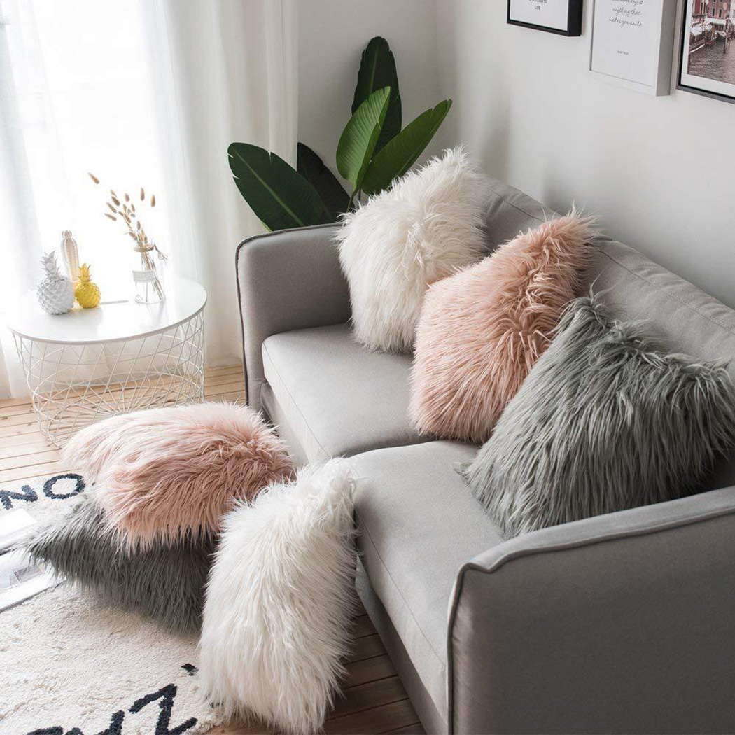 Fofo Pelúcia Praça Capa de Alm - Home Textiles Luxury avaliação e preço