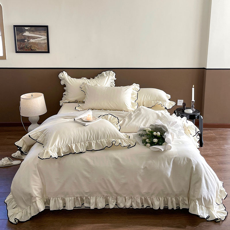 Conjunto de Cama Branco Creme  - Home Textiles Luxury avaliação e preço