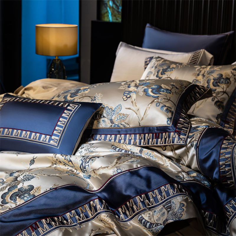 Conjunto de cama de algodão eg - Home Textiles Luxury avaliação e preço