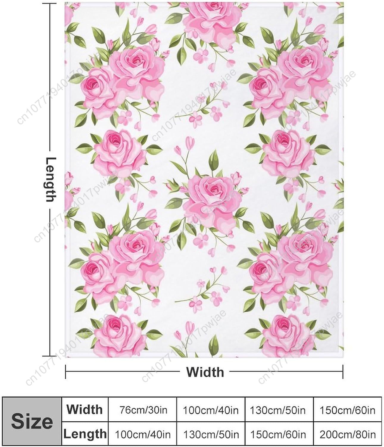 Flor rosa lance cobertor decor - Home Textiles Throw avaliação e preço