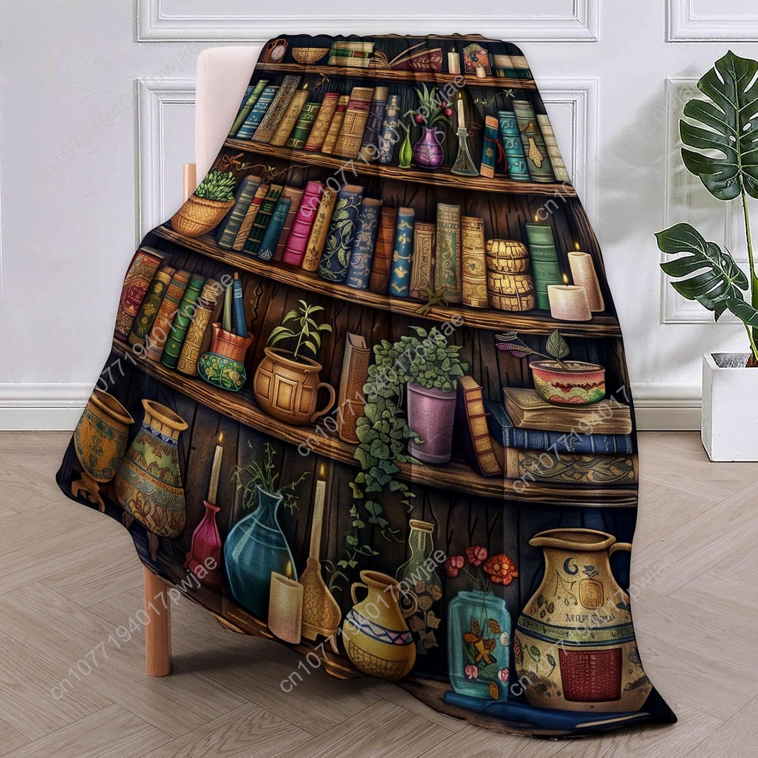Cobertor de estante vintage pa - Home Textiles Throw avaliação e preço