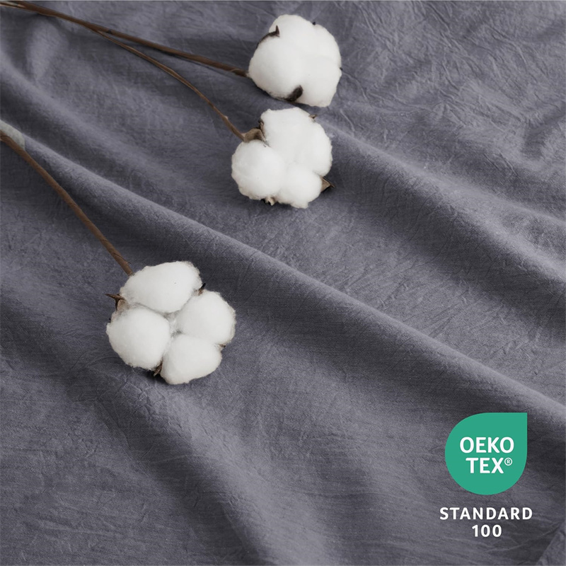 Conjunto de Cama de Algodão La - Linen Duvet Cover avaliação e preço