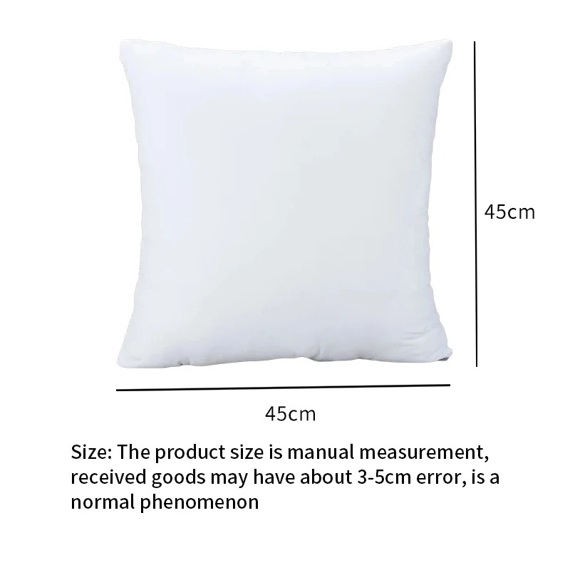 Almofada branca almofada núcle - Pillow Insert 18X18 avaliação e preço