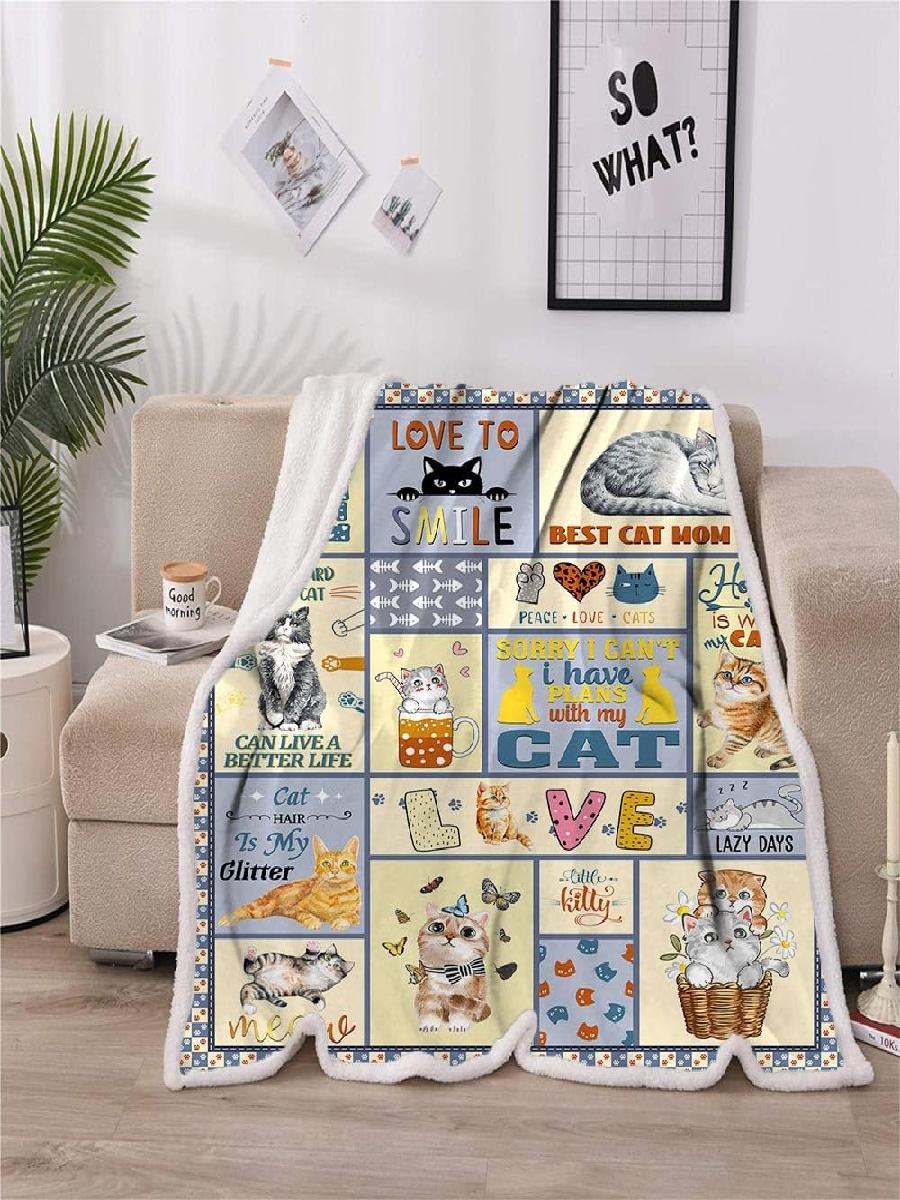TRIKPTEY Cobertor para gatos a - Home Textiles Throw avaliação e preço