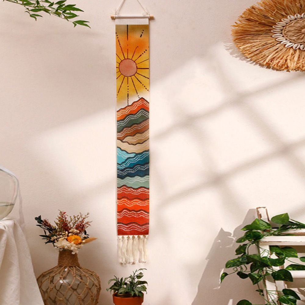 Tapeçaria De Parede De Macramé - Sunrise Home Textiles & Apparel avaliação e preço