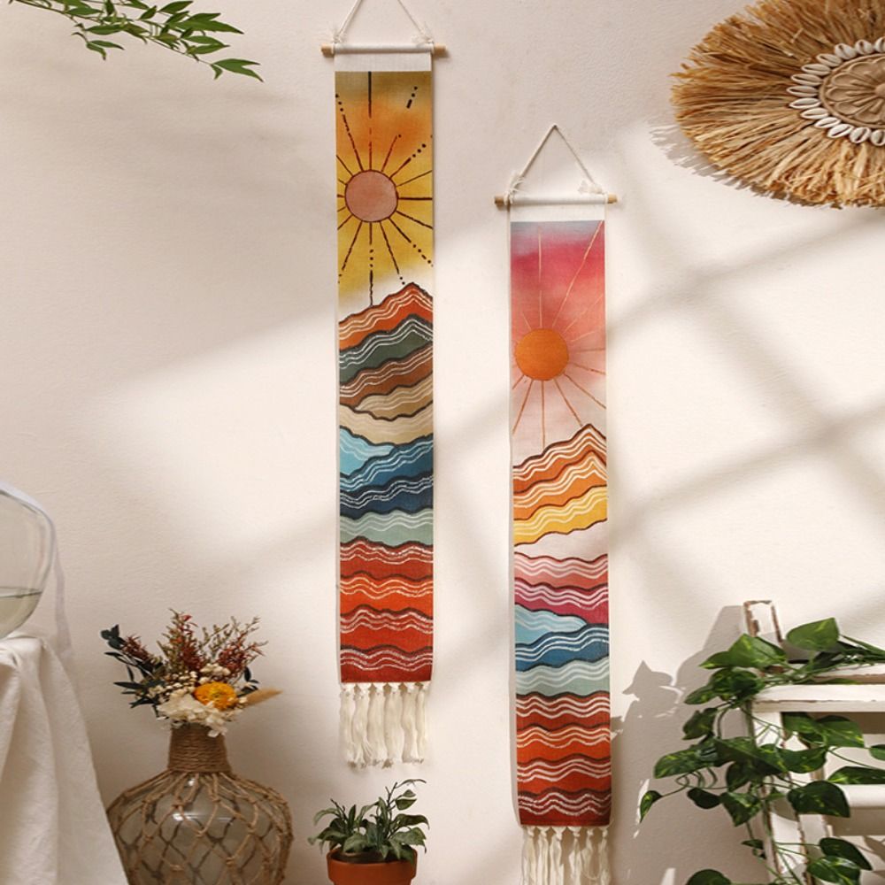Tapeçaria De Parede De Macramé - Sunrise Home Textiles & Apparel avaliação e preço