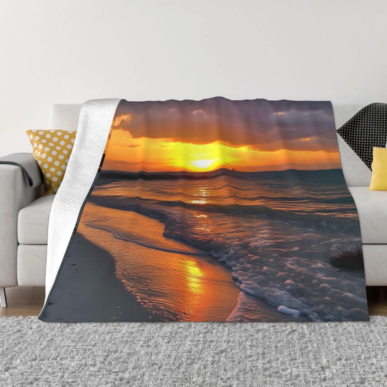 Cobertor estampado de nascer d - Sunrise Home Textiles & Apparel avaliação e preço