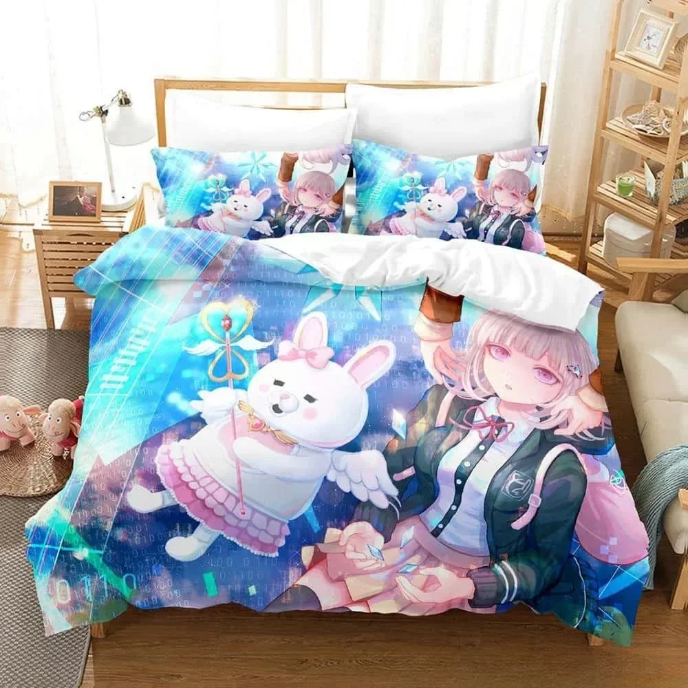Conjunto de Cama 3D Danganronp - Linen Duvet Cover avaliação e preço