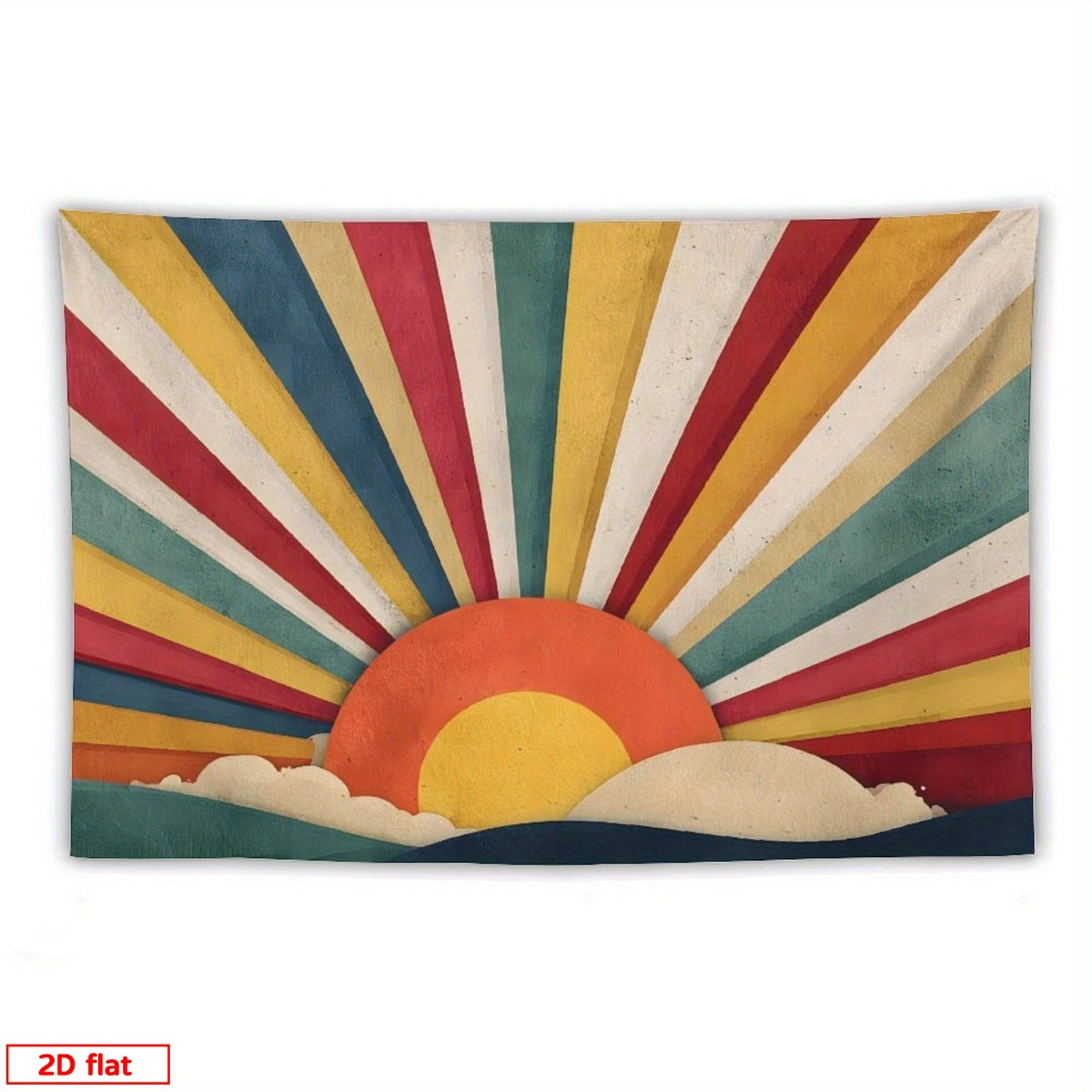 Tapeçaria Boho Sunburst Retro  - Sunrise Home Textiles & Apparel avaliação e preço