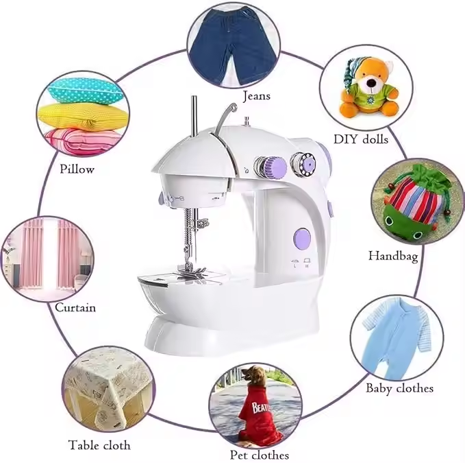 Mini máquinas de costura elétr - Home Textiles Factory avaliação e preço